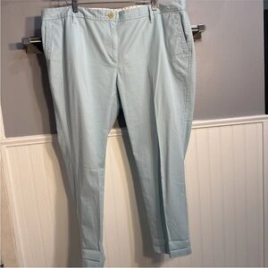 Talbots Light Blue Girlfriend Chino Pants